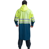 Плащ сигнальный повышенной видимости 3 класс защиты Спецгорький