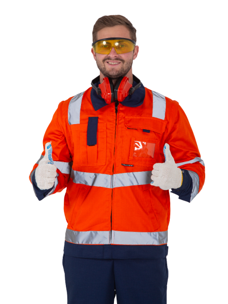 Костюм мужской сигнальный «Сигнальщик-2А» Спецгорький