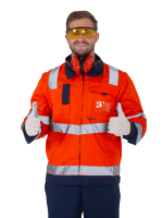 Костюм мужской сигнальный «Сигнальщик-2А» Спецгорький