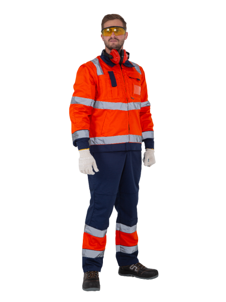 Костюм мужской сигнальный «Сигнальщик-2А» Спецгорький